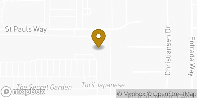 Map showing the location of Planet Fitness in Modesto, CA 95355