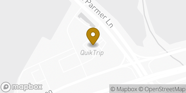 Map showing the location of Amazon Locker - Fresno in Manor, TX 78653