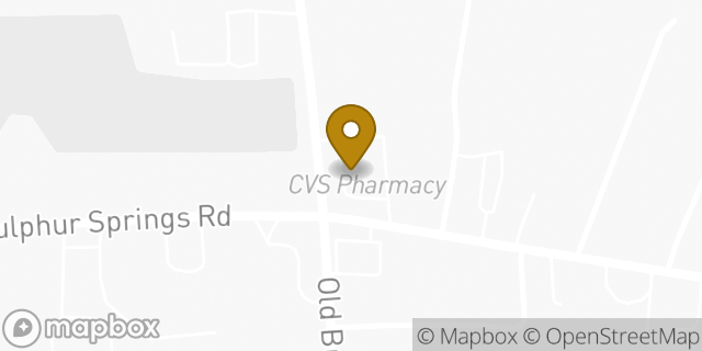 Map showing the location of CVS Pharmacy in Greenville, SC 29617