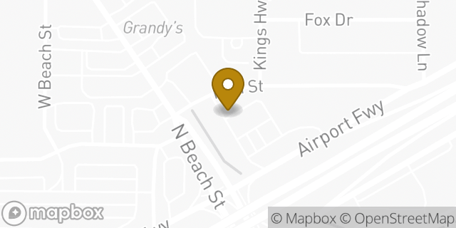 Map showing the location of QuikTrip in Fort Worth, TX 76117