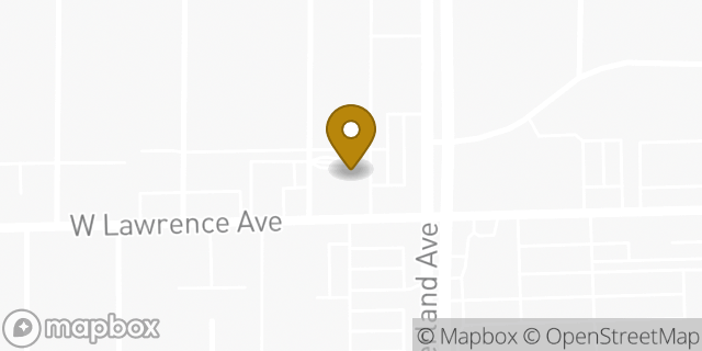 Map showing the location of Bank Of America in Norridge, IL 60706