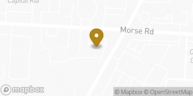 Map showing the location of Amazon Locker - Cupertino in Columbus, OH 43231