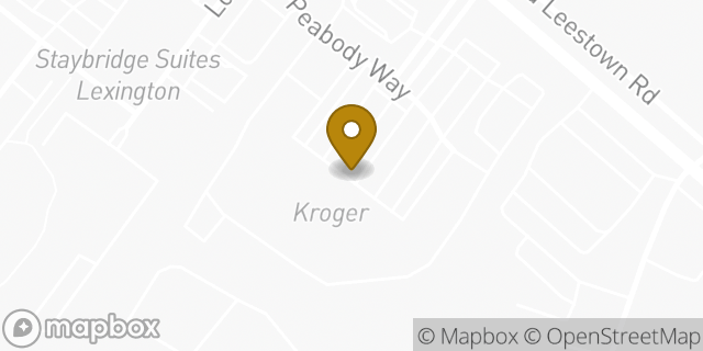 Map showing the location of Coinme in Lexington, KY 40511