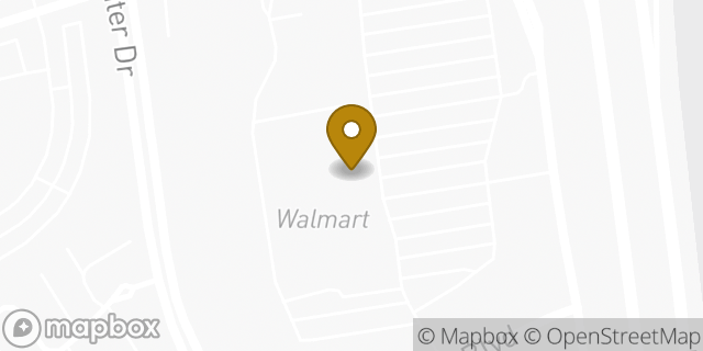 Map showing the location of Walmart in San Diego, CA 92123