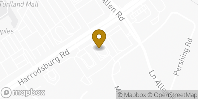Map showing the location of McDonald's in Lexington, KY 40503