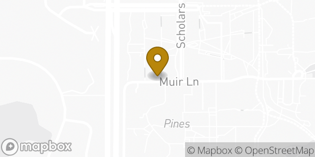 Map showing the location of Amazon Locker - Braemar in La Jolla, CA 92092