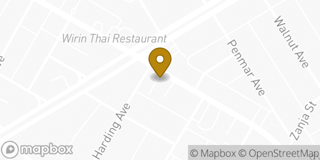 Map showing the location of Budget Car Rental in Venice, CA 90291