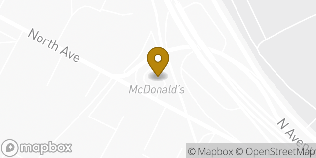 Map showing the location of McDonald's in Elizabeth, NJ 07201