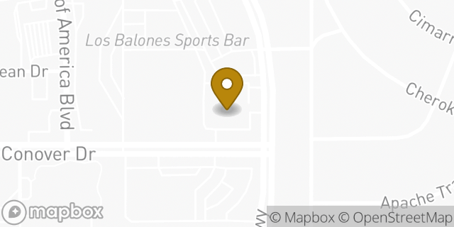 Map showing the location of AutoZone in Grand Prairie, TX 75051