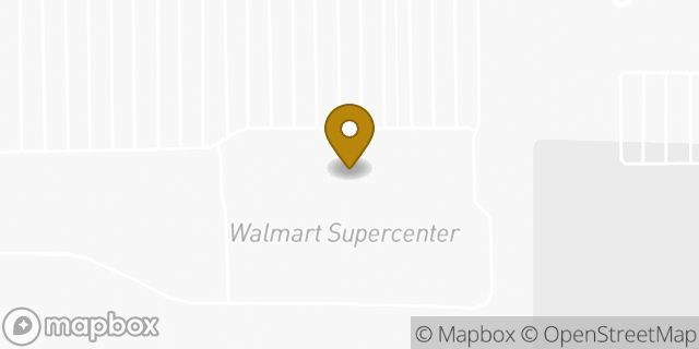 Map showing the location of Walmart in Toledo, OH 43614