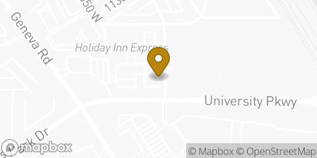 Map showing the location of Subway in Orem, UT 84058