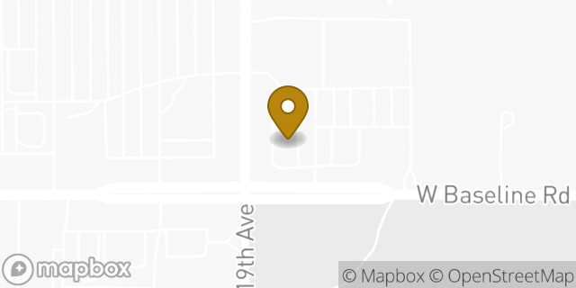 Map showing the location of McDonald's in Phoenix, AZ 85041