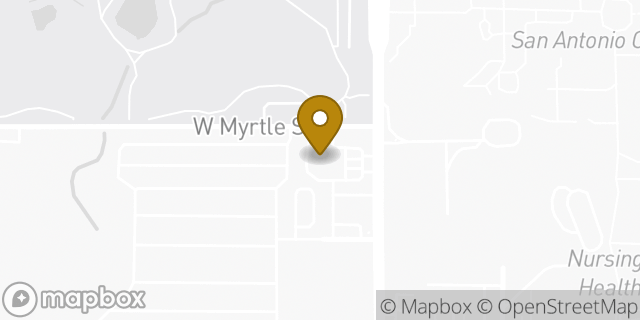 Map showing the location of Amazon Locker - Reya in San Antonio, TX 78212