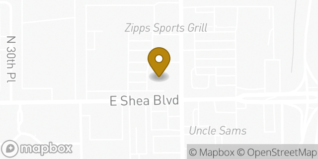 Map showing the location of Walgreens in Phoenix, AZ 85028