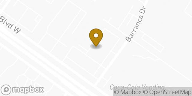 Map showing the location of Uber El Paso in El Paso, TX 79935