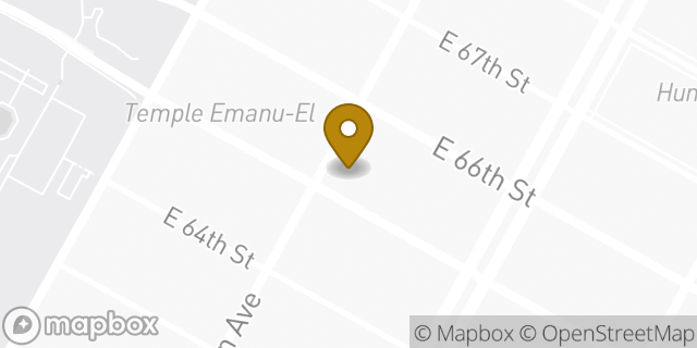Map showing the location of Citibank in New York, NY 10065