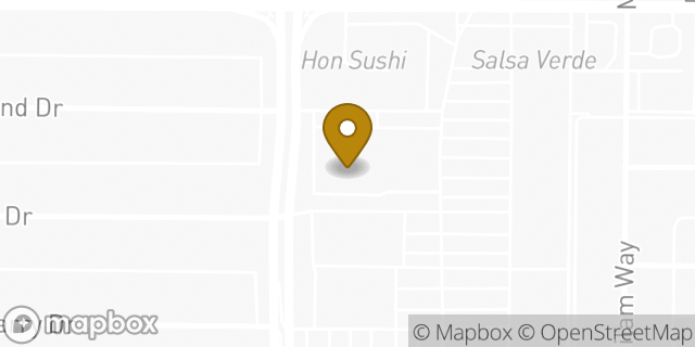 Map showing the location of Bank Of America in Carrollton, TX 75006