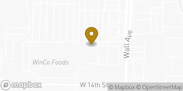 Map showing the location of Amazon Locker - Aguedo in Ogden, UT 84404
