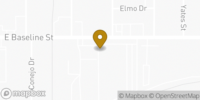 Map showing the location of CubeSmart Self Storage in San Bernardino, CA 92410