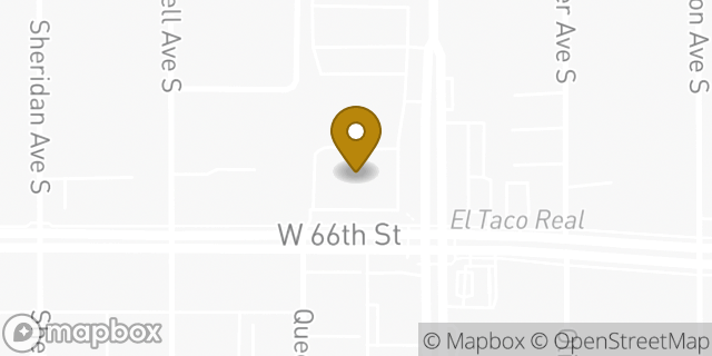 Map showing the location of CVS Pharmacy in Richfield, MN 55423