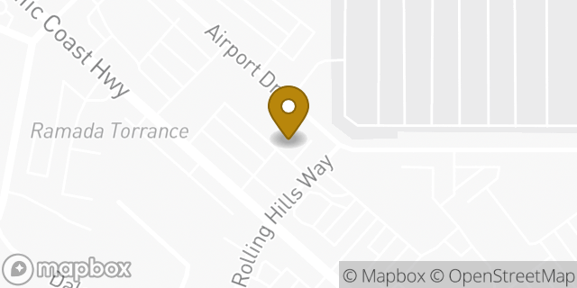 Map showing the location of Chuck E. Cheese in Torrance, CA 90505