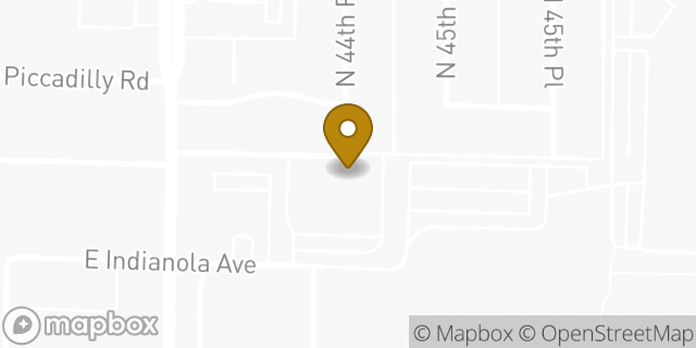 Map showing the location of The Church of Jesus Christ of Latter-day Saints in Phoenix, AZ 85018