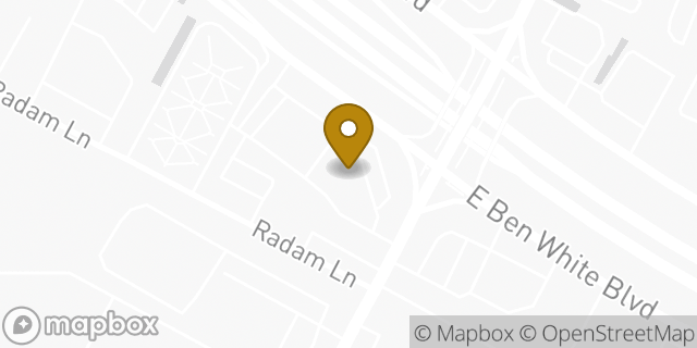Map showing the location of Amazon Locker - Tahini in Austin, TX 78704
