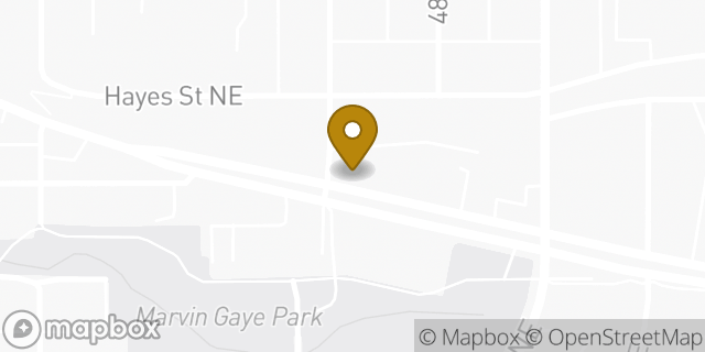 Map showing the location of Subway in Washington, DC 20019