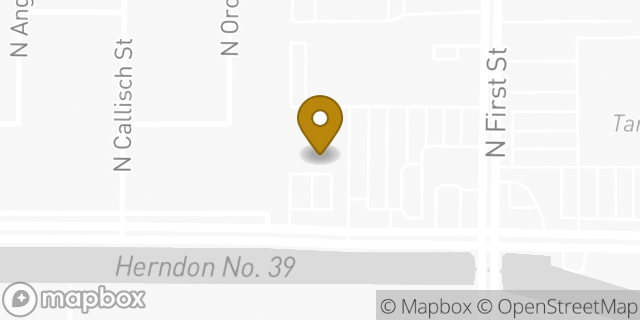 Map showing the location of CVS Pharmacy in Fresno, CA 93726