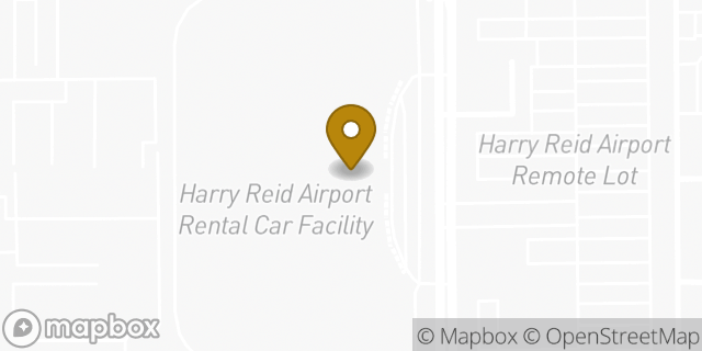 Map showing the location of Avis Car Rental in Las Vegas, NV 89119