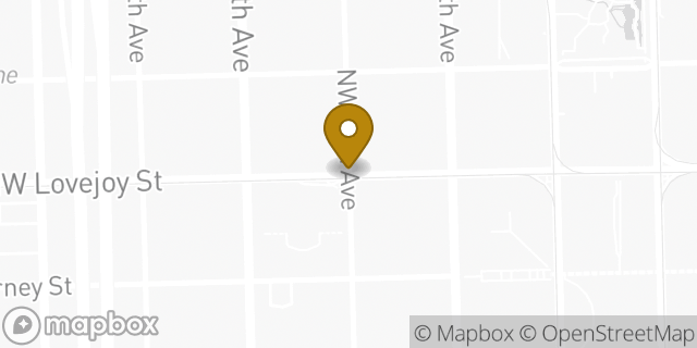 Map showing the location of ATM Safeway in Portland, OR 97209