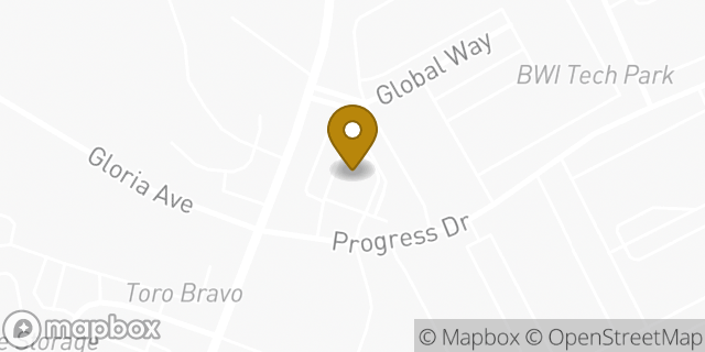 Map showing the location of Subway in Linthicum Heights, MD 21090