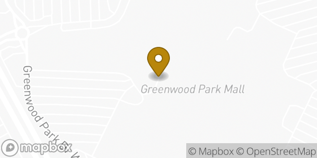 Map showing the location of Starbucks in Greenwood, IN 46142
