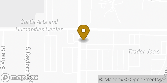 Map showing the location of HomeGoods in Littleton, CO 80121