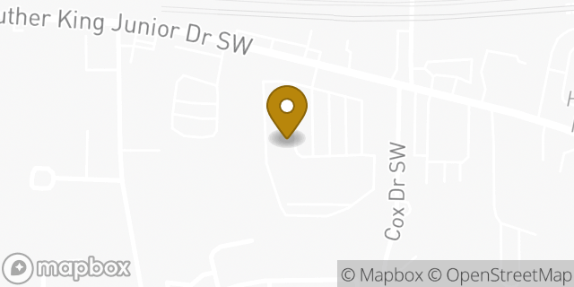 Map showing the location of Subway in Atlanta, GA 30311