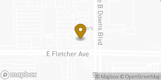 Map showing the location of ATM Walgreens in Tampa, FL 33612