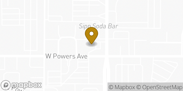 Map showing the location of ATM 7ELEVEN-FCTI in Littleton, CO