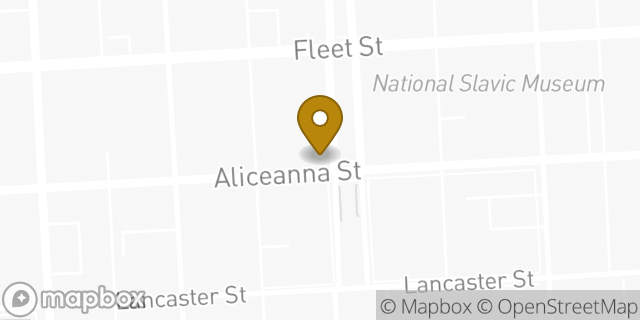 Map showing the location of Subway in Baltimore, MD 21231