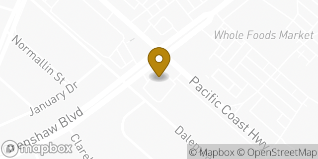 Map showing the location of Walgreens in Torrance, CA 90505