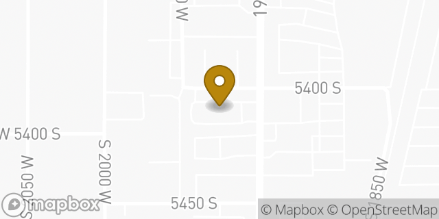 Map showing the location of McDonald's in Roy, UT 84067