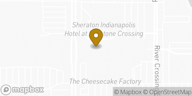 Map showing the location of Lululemon in Indianapolis, IN 46240