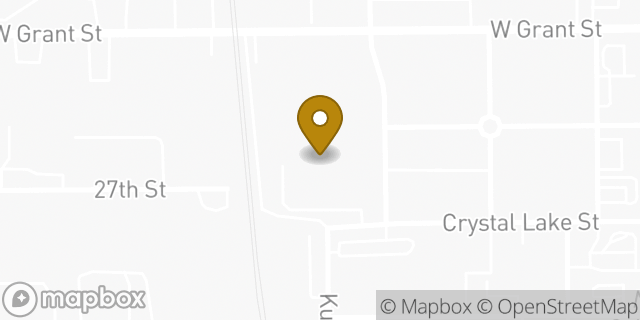 Map showing the location of Starbucks in Orlando, FL 32806