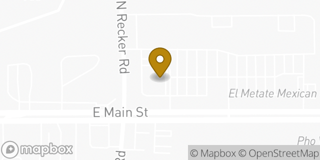 Map showing the location of ATM Walgreens in Mesa, AZ