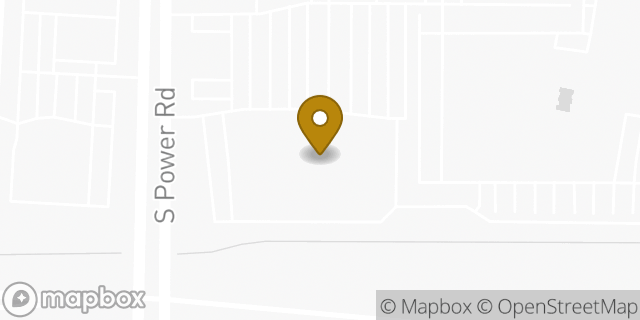 Map showing the location of ATM Target in Mesa, AZ 85206
