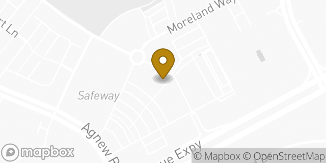 Map showing the location of Chipotle Mexican Grill in Santa Clara, CA 95054