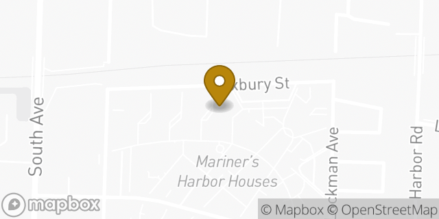 Map showing the location of Amazon Locker - Watercolors in Staten Island, NY 10303