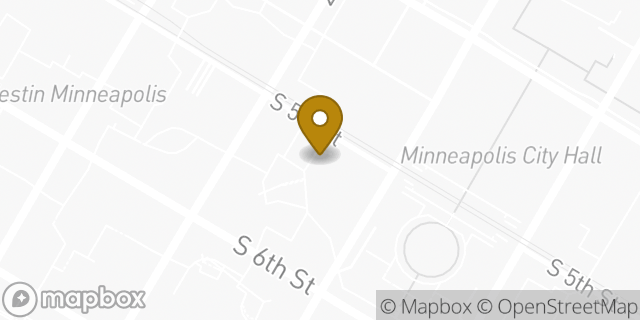 Map showing the location of Chipotle Mexican Grill in Minneapolis, MN 55402