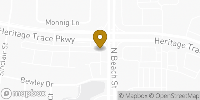 Map showing the location of ATM 7ELEVEN-FCTI in Fort Worth, TX 76244