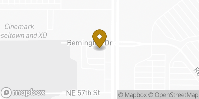 Map showing the location of McDonald's in Oklahoma City, OK 73111