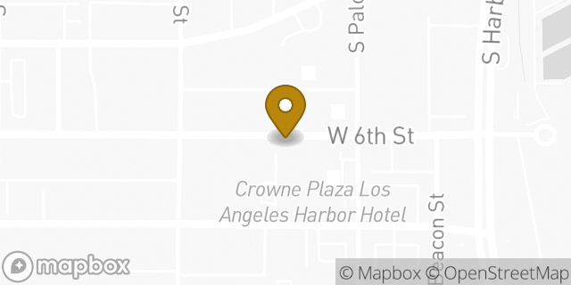 Map showing the location of Enterprise in Los Angeles, CA 90731